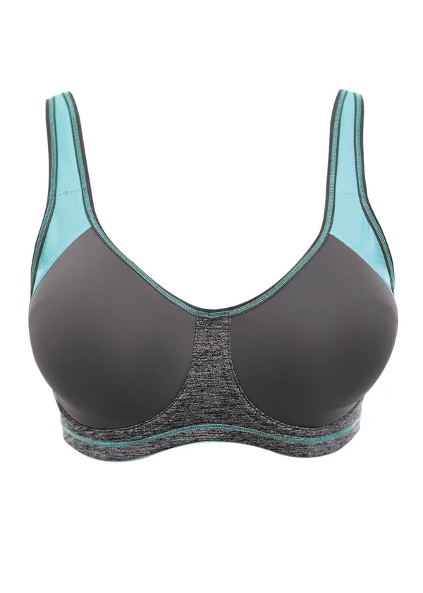 Freya Sonic Underwire Molded Spacer Sports Bra - Carbon (AA4892) 30DD