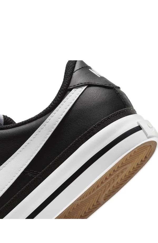 Nike Court Legacy Black/White Grade School Kids& Shoes - Size: 4