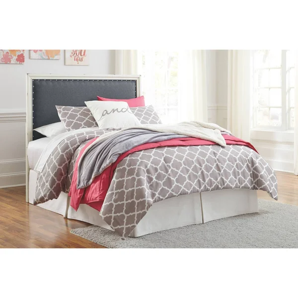 Faelene Full Upholstered Panel Headboard - Gray