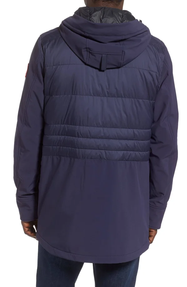 Canada Goose Breton Down Parka - Large - Admiral Navy