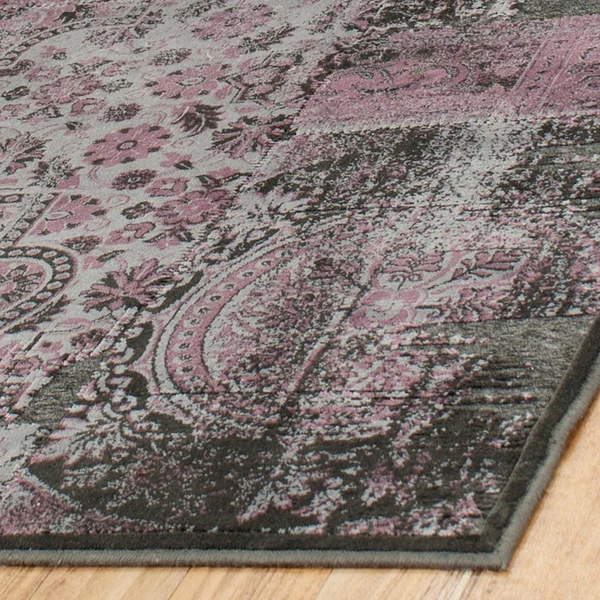 Safavieh Paradise Rug PAR100 Light Blue, Anthracite, 8& x 11& 2x22