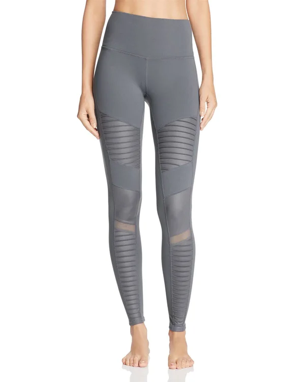 Alo Yoga High-Waist Moto Legging - Women's Oxblood - M