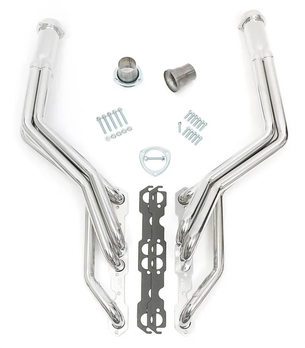 Hedman 69036 S-10 SBC Swap Header Long Tube HTC Coated