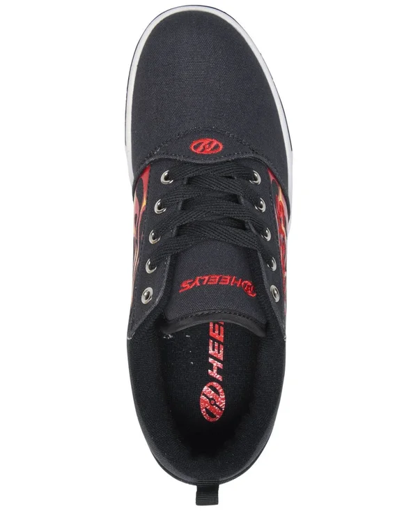 Heelys Pro 20 Prints – Black/Red/Flames - Black 4 Youth Boys