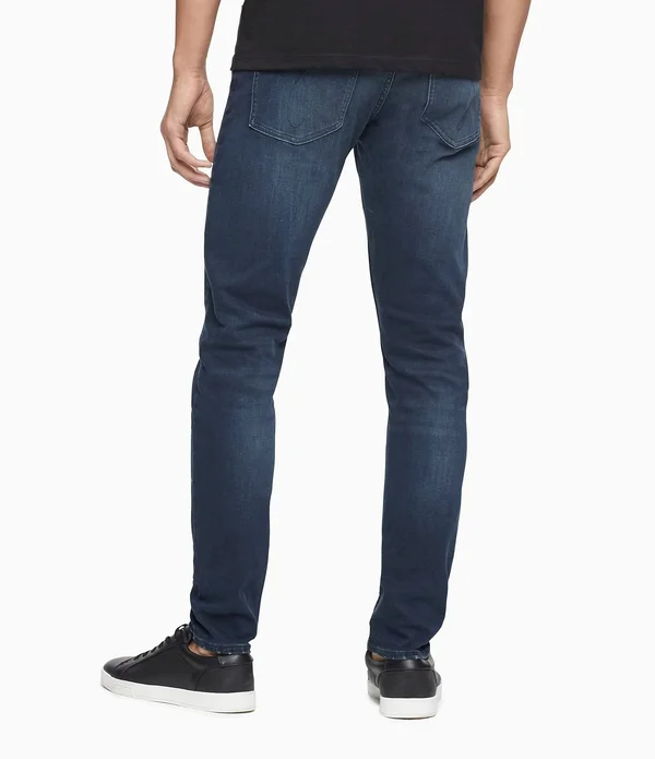 Calvin Klein Jeans CKJ Skinny Fit Jeans - Mens, 38 32, Boston Blue