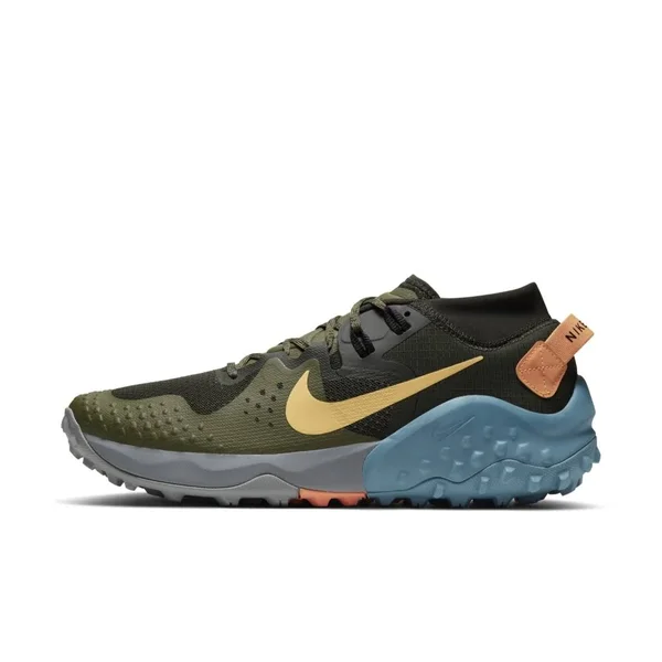 Nike Wildhorse 6 Men's Trail Running Shoes in Sequoia/Medium Olive - Size: 8, BV7106-300