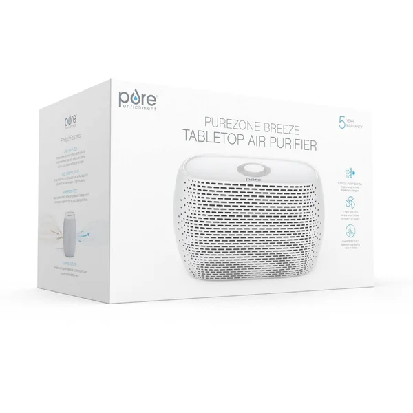Pure Enrichment PureZone Breeze Tabletop Air Purifier