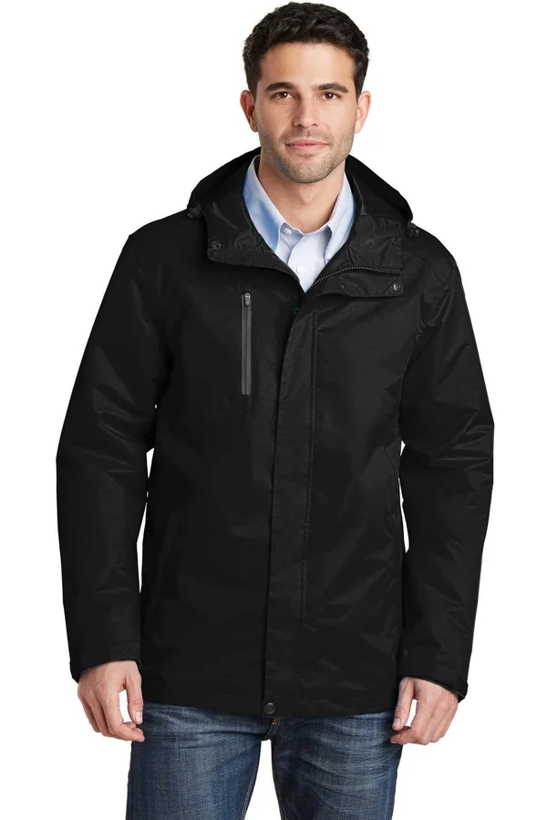 Port Authority All-Conditions Jacket. J331 - Black