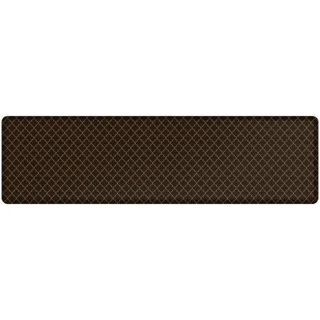 Newlife by GelPro Designer Comfort Kitchen Mat 30x108 Lattice Java, Size: 30 inch x 108 inch