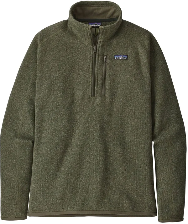Patagonia Men's Better Sweater 1/4 Zip - Industrial Green, 3XL