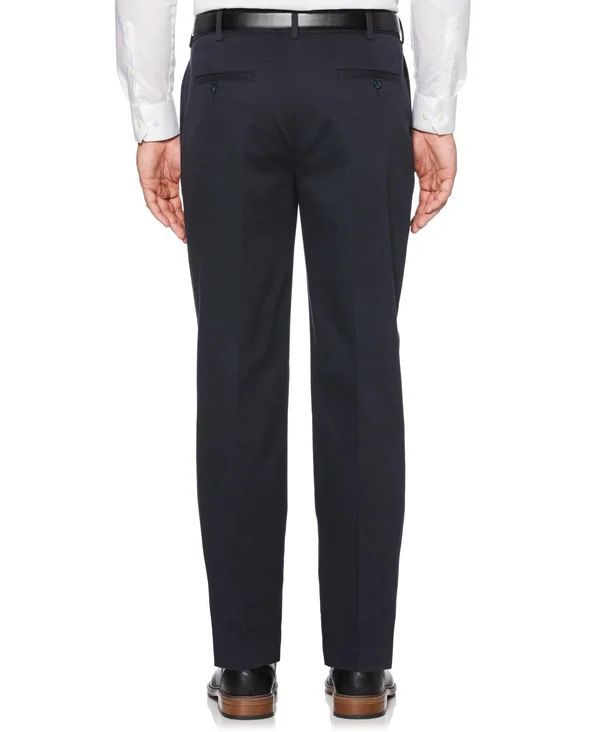 Savane Men's Big & Tall Ultimate Performance Chino Pleated Pants