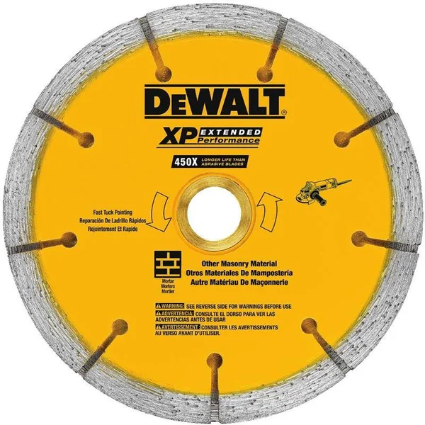 DeWalt DW4710S 4 inch x .250 Sandwich Tuck Point Blade