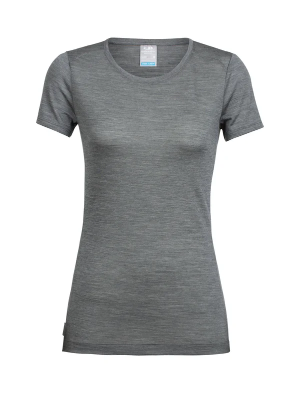 Icebreaker Women's Sphere Short Sleeve Low Crewe- 2018