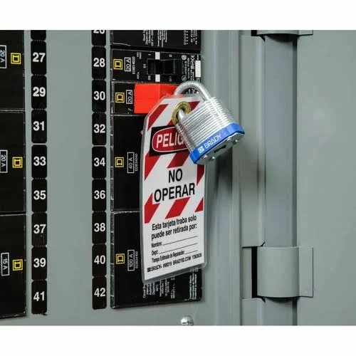 Brady 123253 Keyed Padlock, alike, 1-5/16x22w, pk3