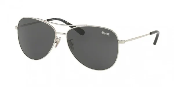 Coach HC7079 L1013 Metal Sunglasses - 93222L Light Gold