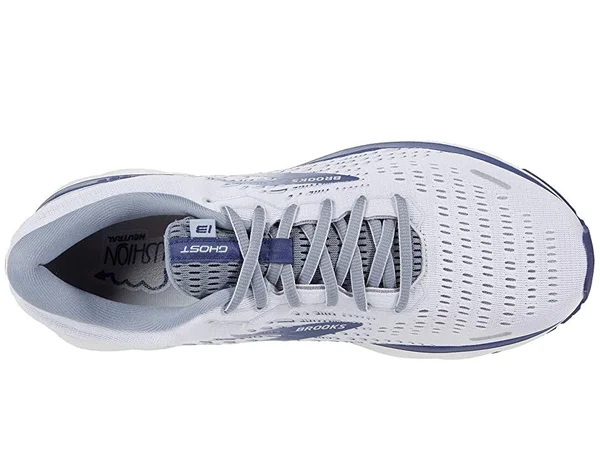 Brooks Ghost 13 Men's Running - White Size 12.5