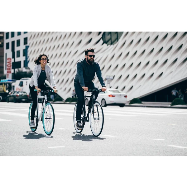 Golden Cycles Domino Black Single Speed Fixie Bike 59 cm