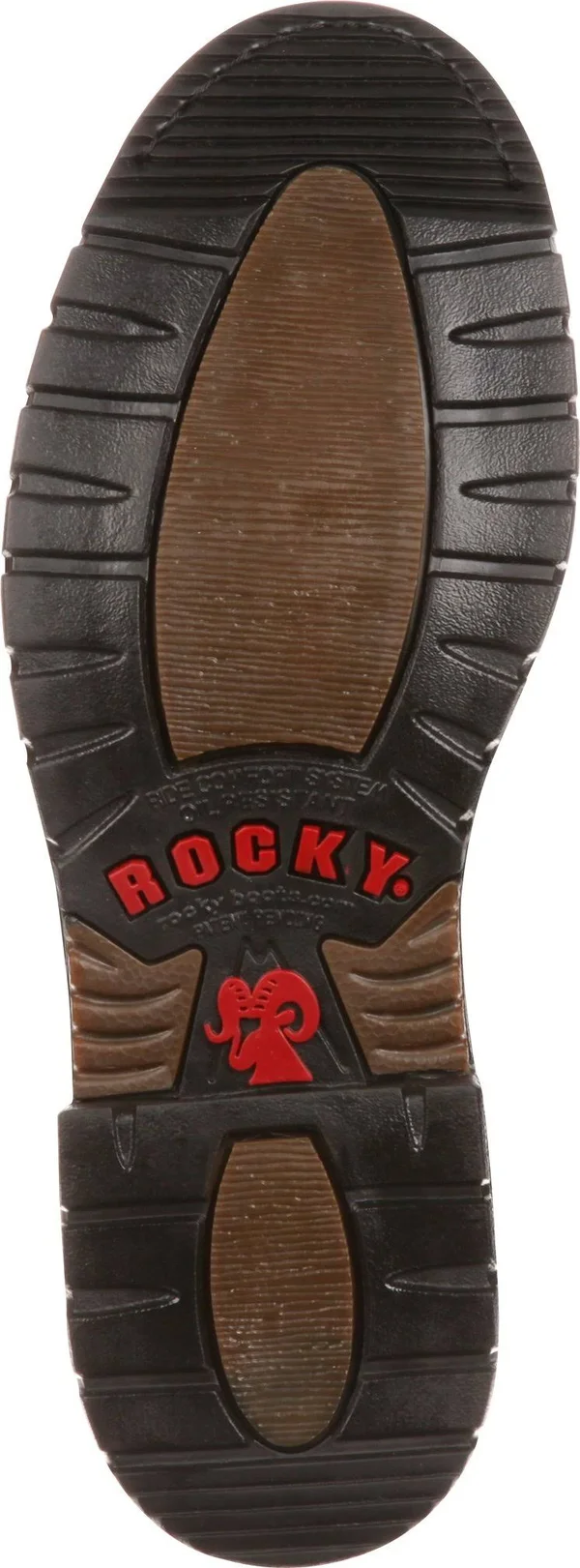 Rocky FQ0002775 Original Ride Branson Saddle Roper Western Boot - Brown