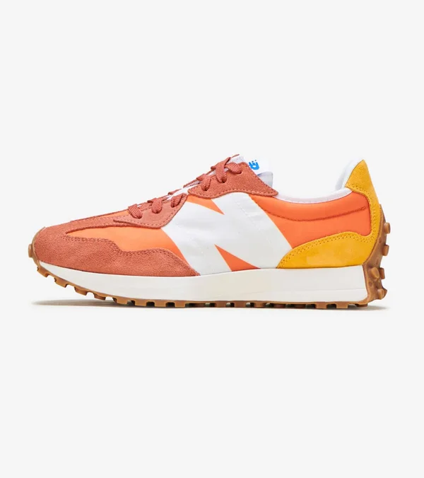 New Balance Mens 327 - Shoes Varsity Orange/Aspen Size 10.5