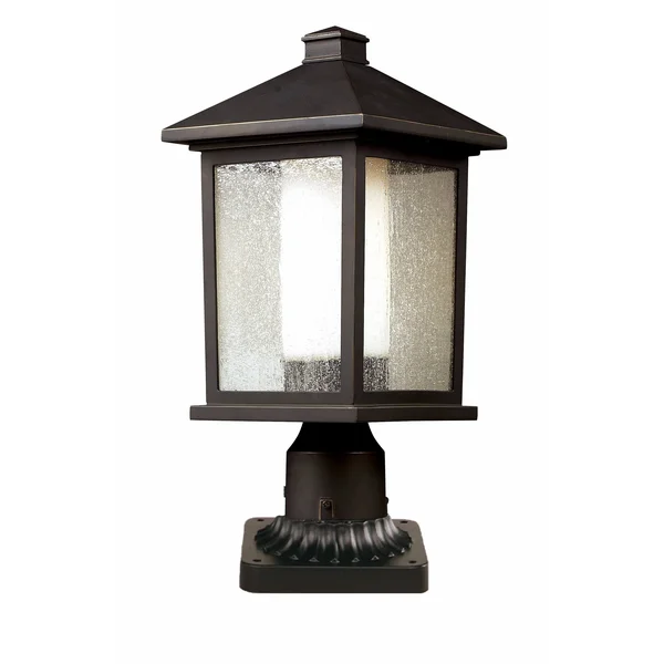 Avery Home Lighting Mesa Oil Rubbed Bronze Outdoor Pier Mount Light