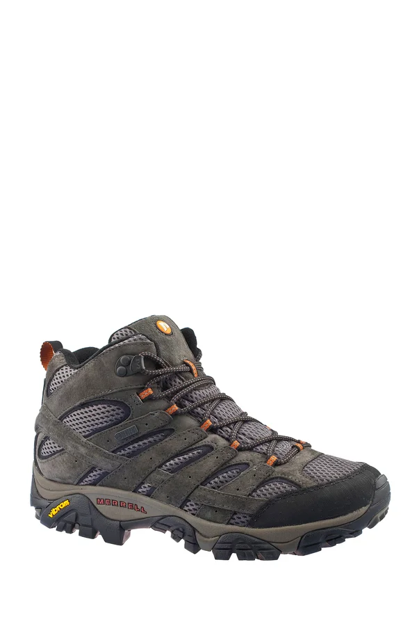 Merrell Men's Moab 2 Mid Waterproof - 11.5 - Beluga