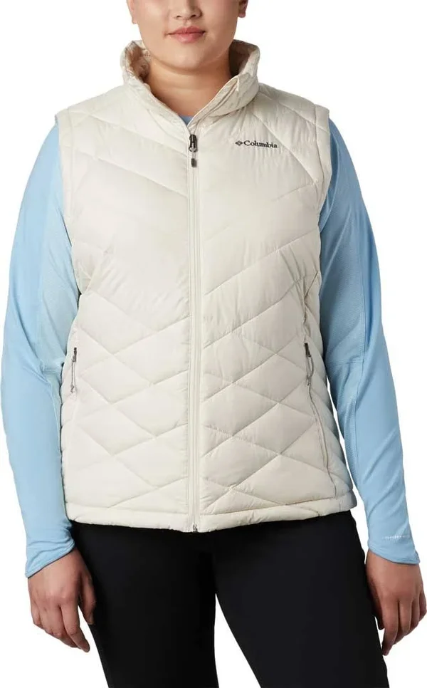 Columbia Women & S Heavenly Vest - Chalk