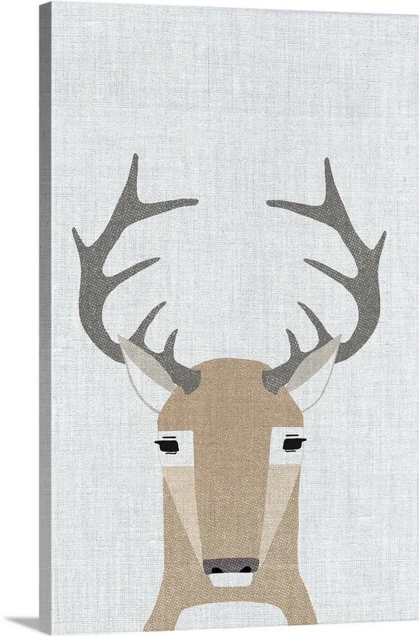 Whitetail Deer - Canvas Wall Art, 20x30, Great Big Canvas
