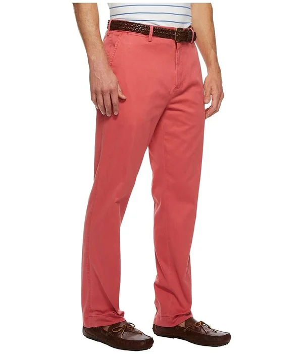 Ralph Lauren Mens Stretch Casual Chino Pants - Red, 42W x 30L