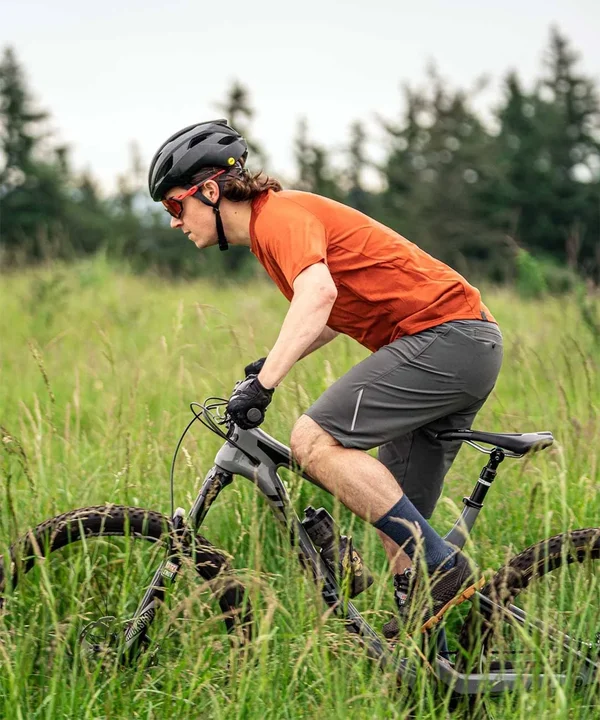 Men's Cross Country Shorts - Showers Pass Alpine Blue, 28 by Showers Pass