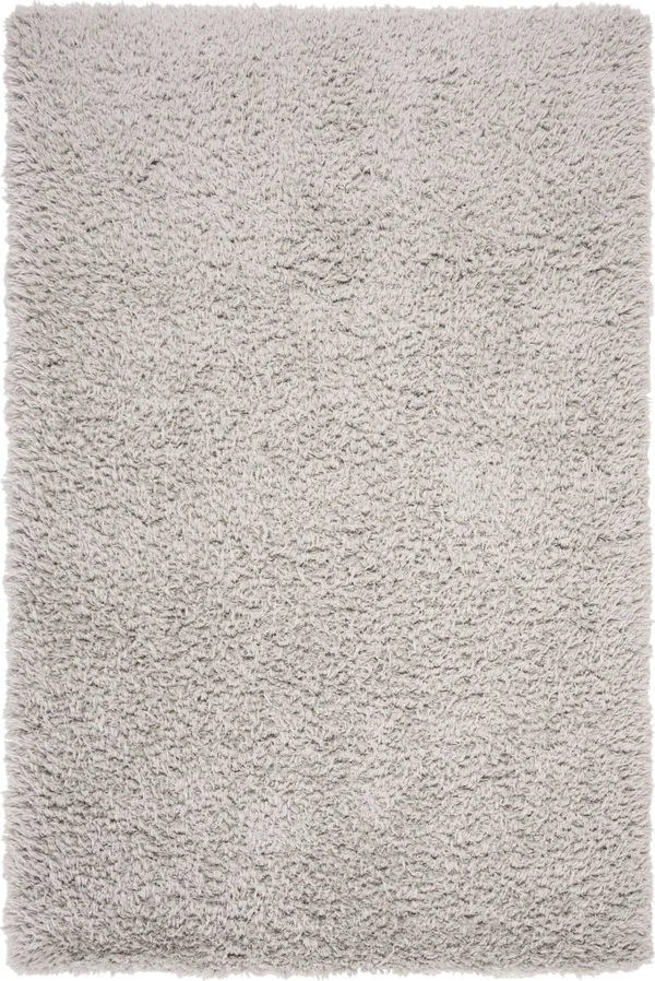 Safavieh Flokati FLK310F 4&0x22 x 6&0x22 Light Grey Area Rug