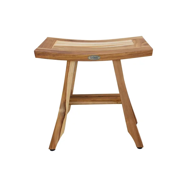 DecoTeak ED994 Satori 18x22 Solid Teak Shower and Bathroom Seat EarthyTeak Shower Accessories Shower SEATS Shower