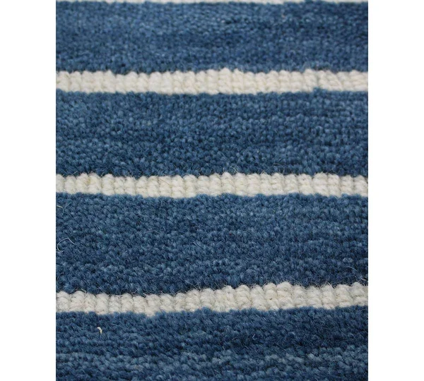 Bashian Contempo ALM71 Area Rug, 8&6x22 x 11&6x22 - Navy