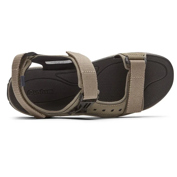 Rockport Mens Dunham Nolan Water-Friendly Sandal - Size 8 - Taupe