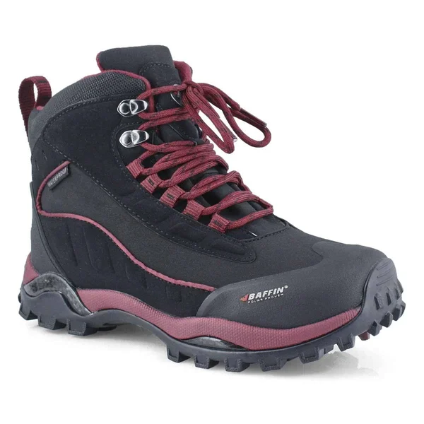 Baffin Hike Boot - Women's Black/Sangria - 8 M US