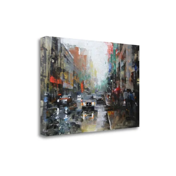 16x22 x 24x22 Montreal Rain by Mark Lague Fine Art Giclee Print