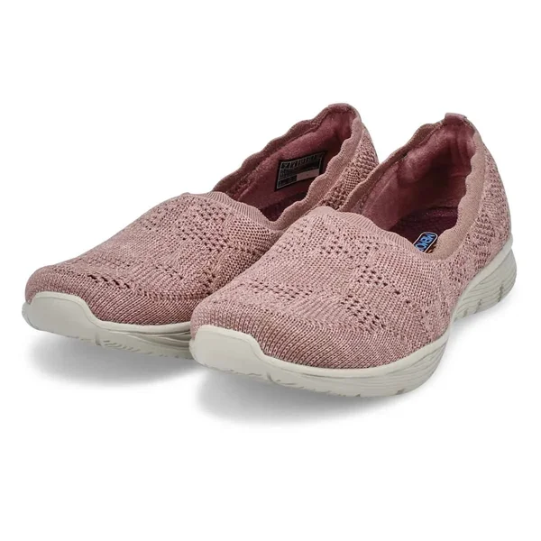 Skechers Women's Seager Bases Covered Slip on Shoe