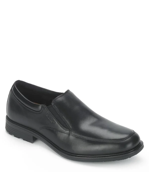 Men's Rockport Essential Details Waterproof Slip On, Size: 9, Black