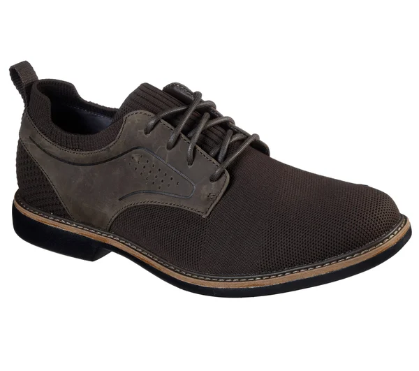 Skechers Men's Clubman - Westside Flats - Charcoal, 12.0