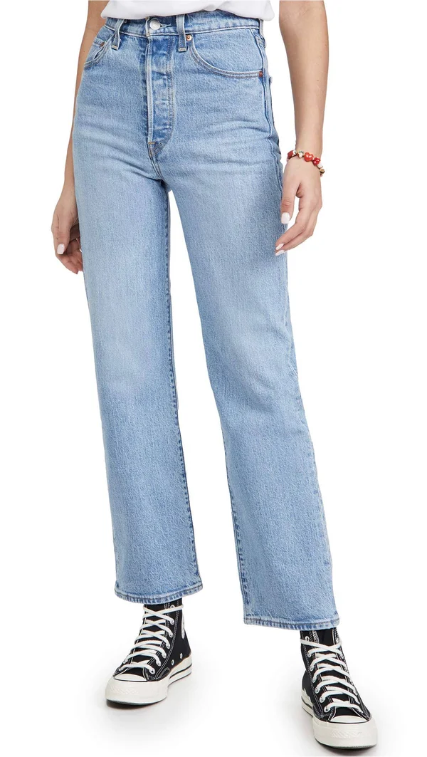 Levi&s Ribcage Straight Ankle Jeans