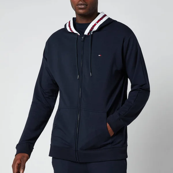 Tommy Hilfiger Lounge Full Zip Hoodie Navy
