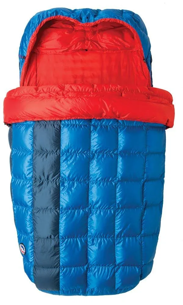Big Agnes Sentinel 30 Double Sleeping Bag Blue/Red Double