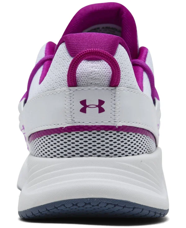 Under Armour Women's Charged Breathe Lace Sportstyle Shoes - White, 8