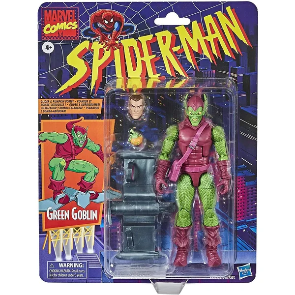 Marvel Legends Spider-Man Green Goblin Retro Action Figure