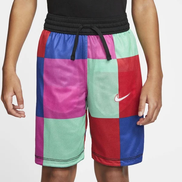 Nike Boys& Elite Reversible Basketball Shorts - XL, Black