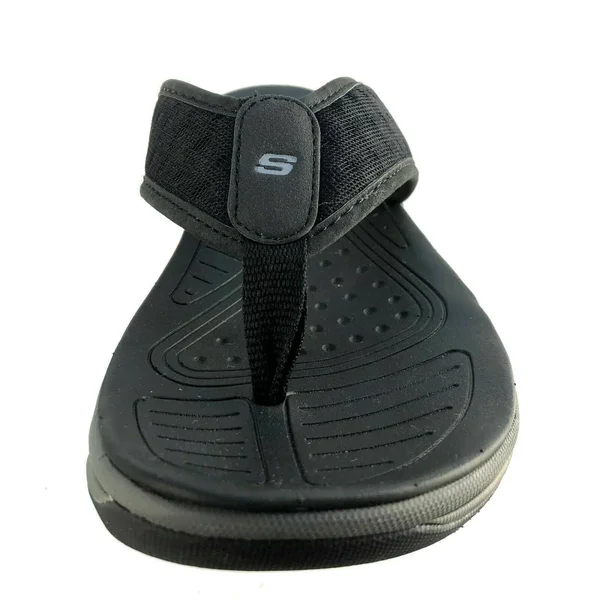 Skechers Men's Relaxed Fit Ridgewell Sandgo Flip Flop - Black