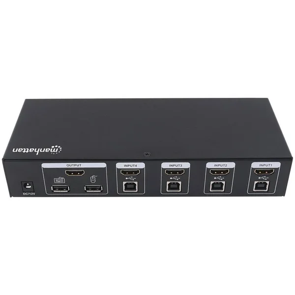 Manhattan 152761 4-Port HDMI KVM Switch