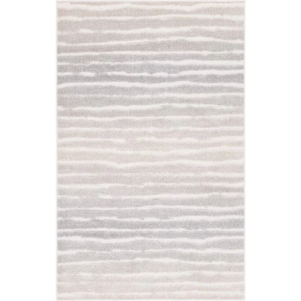 Sabrina Soto Ola Outdoor Rug (5& x 8& - Grey/Beige) - Gray, Unique Loom
