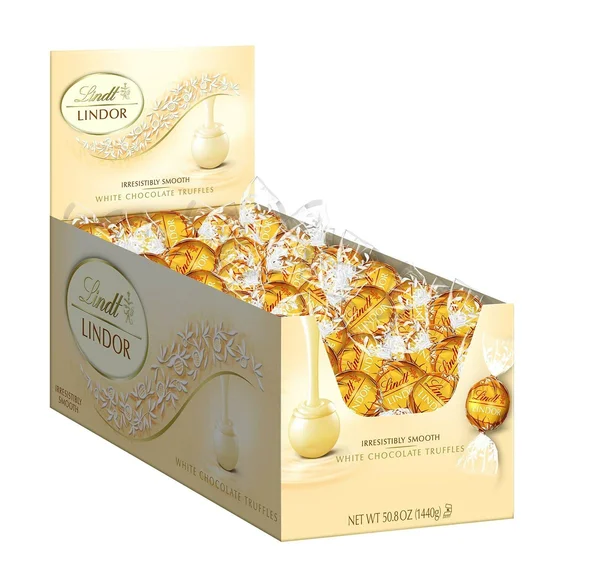 Lindt Lindor White Chocolate Truffles 120 Count