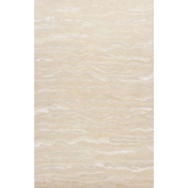 Domani Newport Casual Hand-Tufted Wool Area Rug - 7&6x22 x 9&6x22 - Ivory