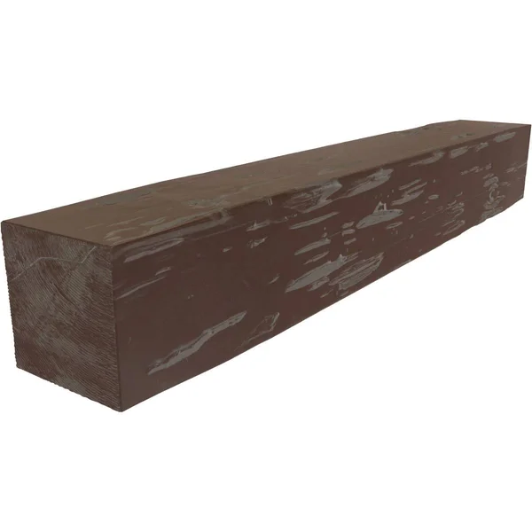 Ekena Millwork MANUPC04X08X36AE 4x22H x 8x22D x 36x22W Pecky Cypress Faux Wood Fireplace Mantel, Aged Pecan